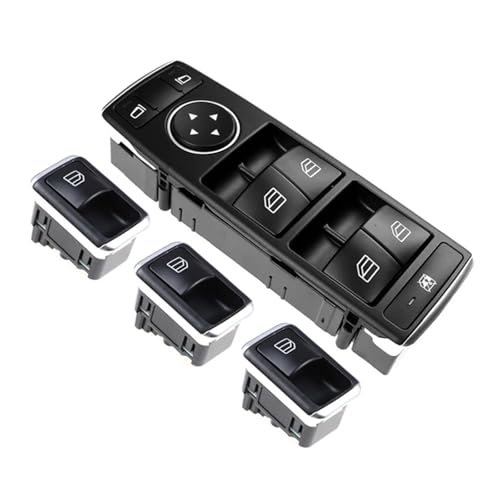 Fensterheberschalter Für Benz W204 W212 CE GLK Klasse Elektrische Power Master Fenster Control Schalter Auto 2049058202 2049055302 2049055402 Elektrischer Fensterheber Schalter(G) von OJTEMHBH