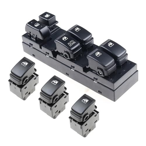 Fensterheberschalter Für Hyundai Für Tucson 2005-2010 93570-2E000 Elektrische Master Fensterheber Control Schalter Taste Elektrischer Fensterheber Schalter(1 set) von OJTEMHBH