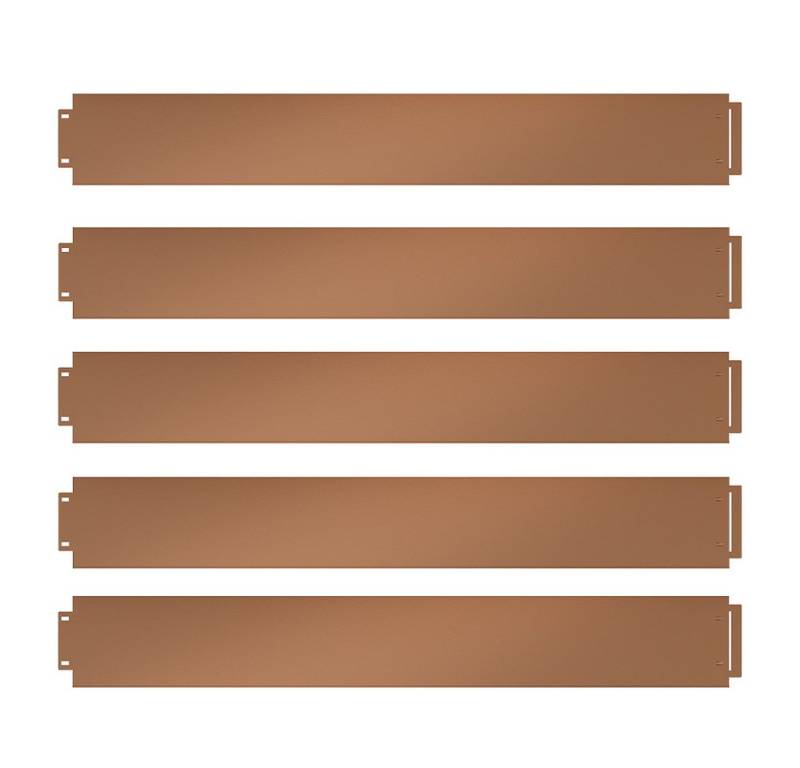 OK-Living Rasenkante, Braun, 100 x 14 cm 5 Meter von OK-Living