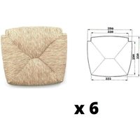 Rechange pour chaise en paille modèle Venezia X6 pcs Rechange pour chaise en paille modèle Venezia X6 pcs von OKAFFAREFATTO