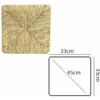 Strohersatz für Stühle und Hocker kleines Pisa 33X33 von OKAFFAREFATTO