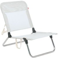 Fiam - Quick Liegestuhl aus Aluminium mit weißem Stoff 022tx bi von Fiam