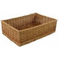 Okaffarefatto - Weidenkorb rechteckig cm 40 x 28 h 10 von OKAFFAREFATTO