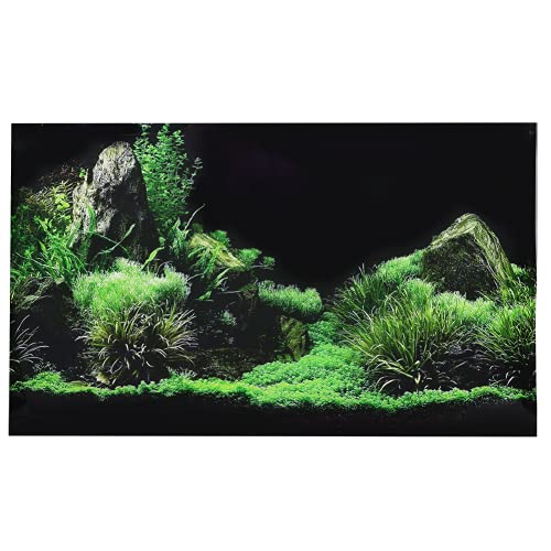 Aquarium-Hintergrund-Aufkleber, praktische Aquarium-dekorative Bilder Aquarium-Tapeten-Aufkleber Aquarium-Hintergrund für Aquarium für Zuhause für Aquarium(61 * 30cm) von OKAT
