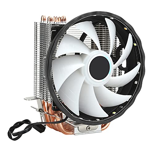 Doppellüfter-Kühlkörper, 6 Heatpipes 40CFM Hocheffizienter CPU-Kühler mit hydraulischem Lager für LGA775 1155 1156 1366 für AM2 AM2+ AM3 Doppellüfter-Kühlkörper, 6 Heatpipes 40CFM Hocheffizienter CPU-Kühler mit hydraulischem Lager für LGA775 1155 1156 1366 für AM2 AM2+ AM3 von OKAT