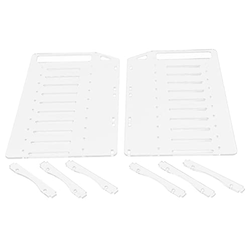 OKAT Festplattenkäfig, präzises Festplatten-Rack transparent für Desktop-Computer von OKAT