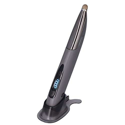 Mausstift, Smart LED-Licht 2,4 GHz Wireless Mouse Pen Extremely Handover mit Typ-C-Adapter für OS X für Windows für Android(grau) von OKAT
