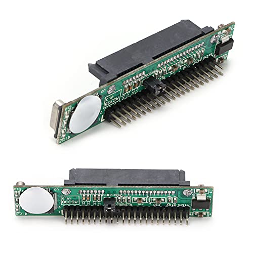 OKAT IDE-Festplattenadapter, kein externes Netzteil -auf-IDE-44-Pin-Adapter Praktisch für ATA 66 für ATA 133 für ATA 100 von OKAT