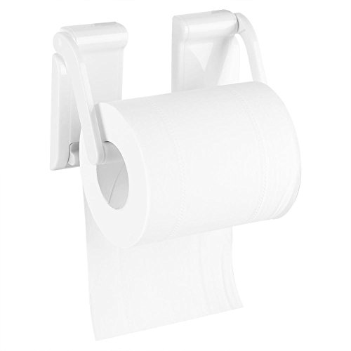 OKBY Toilettenpapierhalter - Papierrollenhalter Magnetisch Kunststoff Tissue Handtuchhalter für Küche und Bad Verstellbarer von OKBY