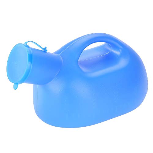 Urinal - 2000ml Tragbare Outdoor-Urinflasche mit Deckel Männlicher Urin-Urinal-Urin-Urinbehälter, Blau von OKBY