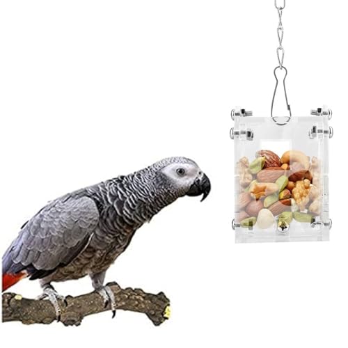 Papagei Fütterungsspielzeug - Acryl Papagei Haustiere Feeder Futterkorb Fütterung Puzzle Spielzeug Erdnuss Obst Gemüse Papagei Fütterungsspielzeug - Acryl Papagei Haustiere Feeder Futterkorb Fütterung Puzzle Spielzeug Erdnuss Obst Gemüse von OKBY