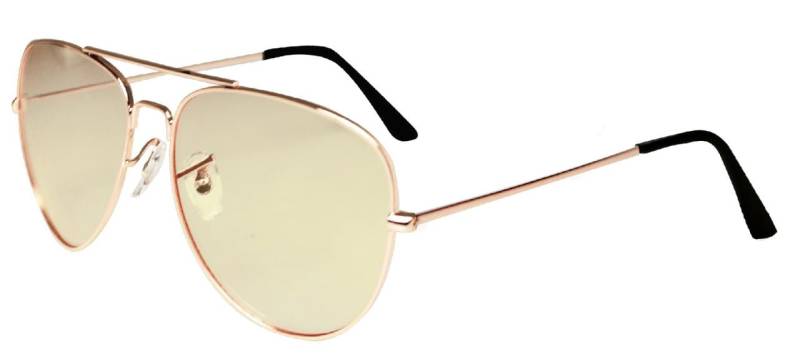 OKCars Night Vision Nachtfahrbrille silber/gelb von OKCars