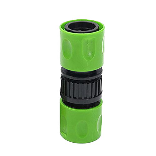 Garten-Schnellverbinder, Wasserhahn-Außengewinde, weiblich, Rohrverschraubung, Adapter – Ausziehbarer Schlauch, Innengewinde auf Schnellverbindung, Wasserhahn und Sprühgerät (grün) von OKEPS GD