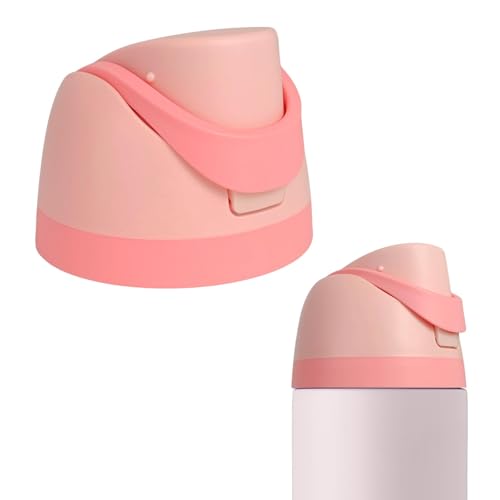 OKESYO Ersatzdeckel für Owala Freesip mit Einem Klick Öffnen Wiederverwendbarer Auslaufsichere und Staubdichte Owala Deckel Ersatzdeckel für Owala 16oz 24oz 32oz 40oz Zubehör von OKESYO