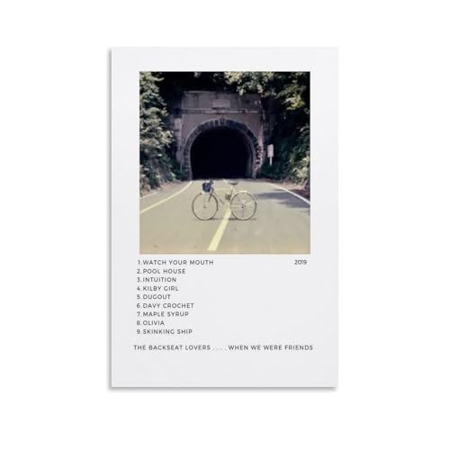 OKFPLM Poster auf Leinwand, Motiv "The Backseat Lovers When We Were Friends", Retro-Stil, asiatischer Dekor, Druck für Schlafzimmer und Wohnzimmer, 30 x 45 cm, ungerahmt, 29 von OKFPLM