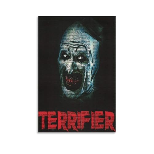 OKFPLM Terrifier-Poster auf Leinwand im Retro-Stil, asiatischer Vintage-Stil, Dekoration für Schlafzimmer und Wohnzimmer, 20 x 30 cm, ungerahmt, 6 OKFPLM Terrifier-Poster auf Leinwand im Retro-Stil, asiatischer Vintage-Stil, Dekoration für Schlafzimmer und Wohnzimmer, 20 x 30 cm, ungerahmt, 6 von OKFPLM