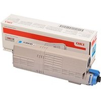 OKI 46490607  cyan Toner von OKI