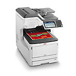 OKI MC853DN Farb LED All-in-One Drucker DIN A3 Schwarz, Weiß 45850404 von OKI