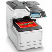 OKI MC883dn 4 in 1 Farblaser-Multifunktionsdrucker weiß OKI MC883dn 4 in 1 Farblaser-Multifunktionsdrucker weiß von OKI