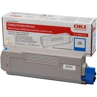 OKI Original Toner cyan 6.000 Seiten (43865723) von OKI