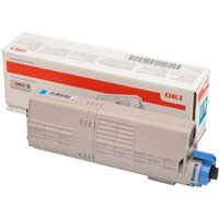 OKI Original Toner cyan 6.000 Seiten (46490607) von OKI