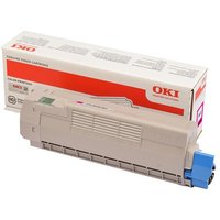 OKI Original C612 Toner magenta 6.000 Seiten (46507506) von OKI