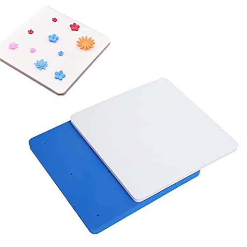 Fondant-Schaumstoff-Pad, 12 Löcher, Fondant-Kuchen-Formmatte, DIY-Dekoration, Modellierpad, Zuckerblumen-Trocknungswerkzeug von OKJHFD