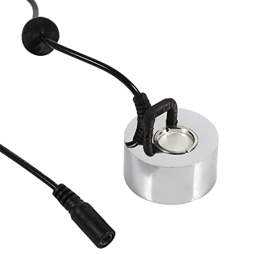 OKJHFD 24 V Ultraschall-Nebelerzeuger Fogger Wasserbrunnen Teichzerst?uber Luftbefeuchter mit Adapter 100-240 V, f¨¹r Wasserbrunnenteichparty und Aquariumvasen-Deko(EU Plug) von OKJHFD