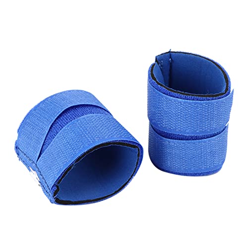 OKJHFD 2PCS/Set Blue Polyester Cotton Pet Wrist Guard Knee Protector Surgical Injury Front Leg Rehabilitation Care for Dogs von OKJHFD