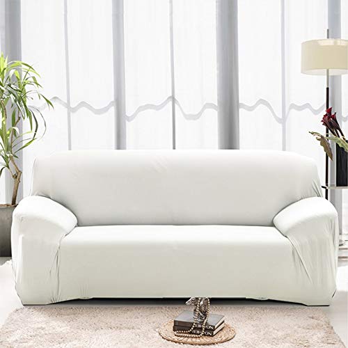 OKJK Elastischer Sofabezug, Sofaüberwurf Stretch Rutschfester Universal Spandex, Für Wohnzimmer Sofa Protector (A,3seater 185-230cm) von OKJK