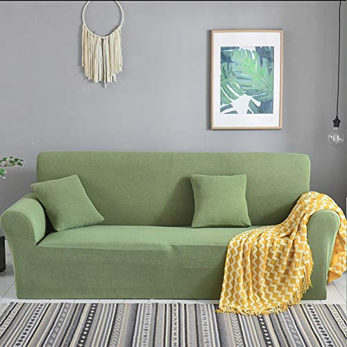 OKJK Elastischer Sofabezug, Wasserdichtes Universal Polar Fleece, Für Wohnzimmer Schlafzimmer Sofa Protector, Couch überzug (K,3seater 190-230cm) von OKJK