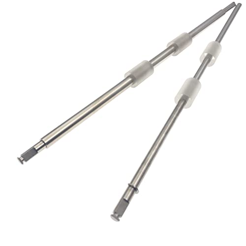 OKLILI 50SET X PA03540-Y075 PA03540-G078 Feed Roller Exit Roller Set mit Schaft, kompatibel mit Fujitsu fi-6130 fi-6140 fi-6230 fi-6240 fi-6125 fi-6225 (50 Stück) von OKLILI