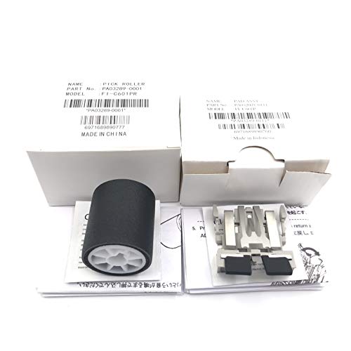Oklili PA03289-0001 PA03289-0111 Pickup Roller Separation Pad kompatibel mit Fujitsu fi-5120 fi-6010N fi-6000NS fi-5120C fi-5220C fi-4120C2 fi-4220C2 fi-4120C fi-4220C Oklili PA03289-0001 PA03289-0111 Pickup Roller Separation Pad kompatibel mit Fujitsu fi-5120 fi-6010N fi-6000NS fi-5120C fi-5220C fi-4120C2 fi-4220C2 fi-4120C fi-4220C von OKLILI