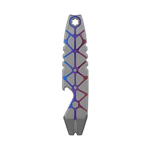 OKNIFE Otacle 2 Mini-Flaschenöffner, EDC Hebelstange mit Sechskantschlüssel (grau) von OKNIFE