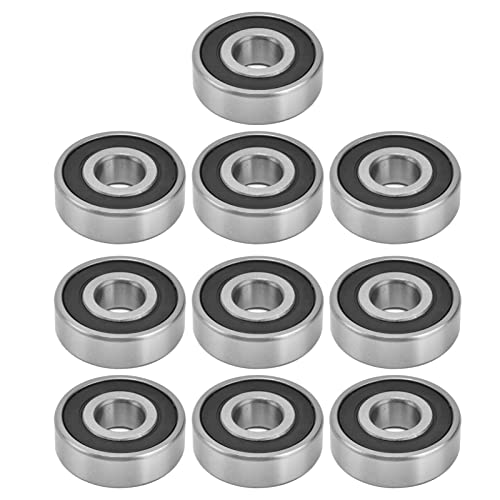 10PCS Gummi versiegelte Kugellager Radial Mini tiefe Rillen lager Lineare Bewegungs geräte (6301 Gummi dichtung) von OKOVO