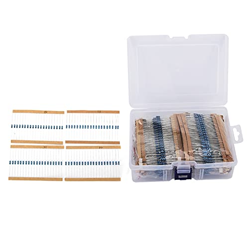 2600pcs Set Metallfilm Langlebige Materialien kleine Eletrische Vorräte für DIY -Projekte von OKOVO