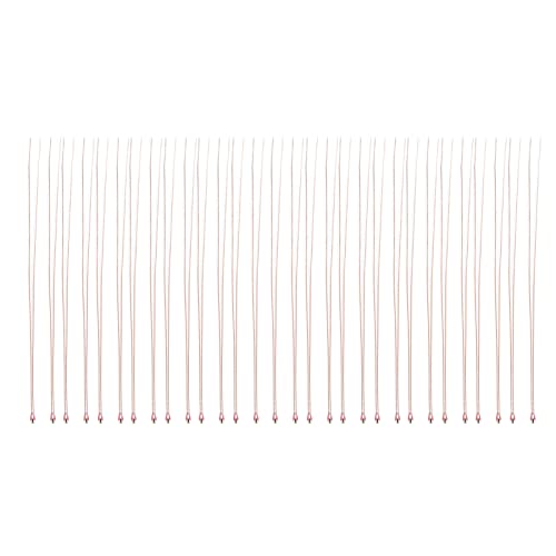 30pcs MF51 Einkopfglas versiegelter Thermistor Hochtemperaturresistent Wärmewiderstand für Lebensmittelthermometer und kleine Geräte (MF51-104F-B3950-L65 (100K 3950)) von OKOVO