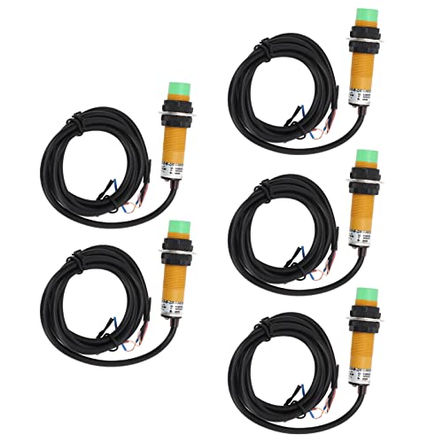 5PCS -Ansatzsensorschalter Nicht eingebettetes NPN ABS -Gehäuse induktiver Näherungssensor 6‑36VDC 5PCS -Ansatzsensorschalter Nicht eingebettetes NPN ABS -Gehäuse induktiver Näherungssensor 6‑36VDC von OKOVO