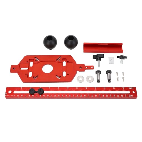 Aluminiumlegierungs -Router -Mahlen -Groove -Klammer vielseitiger Holzbearbeitungs -Jig Guide von OKOVO