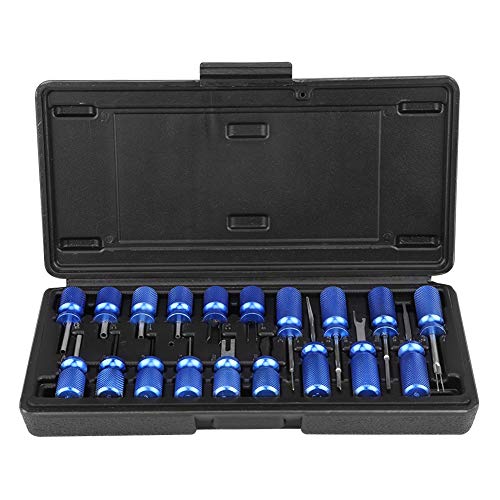 Auto Universal 19 -Stcs Elektrische Klemme Block -Freisetzungsanschluss Entfernung Werkzeug Kit Hochqualität Haltbar blau tragbarer schwarzer Kunststoffbox Auto Universal 19 -Stcs Elektrische Klemme Block -Freisetzungsanschluss Entfernung Werkzeug Kit Hochqualität Haltbar blau tragbarer schwarzer Kunststoffbox von OKOVO