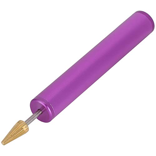 Edge Dye Stift Lederhandwerk Handheld -Werkzeug zum Drucken von Ölrollen Applikator Bequeme Verwendung Hochglanz Aluminium Messing Edelstahlöl an Lederkanten von OKOVO
