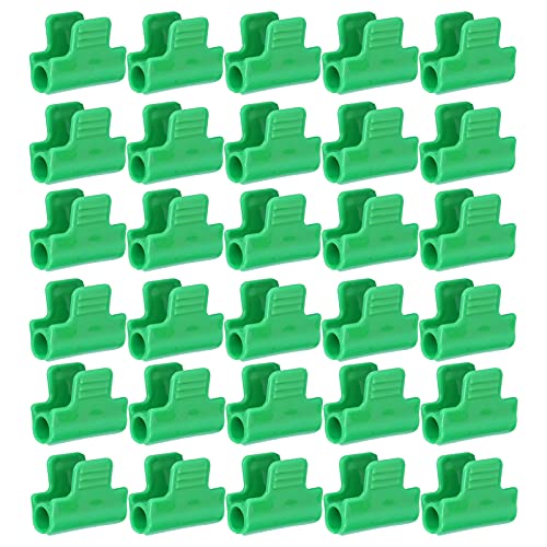 Gewächshaus -Plastikfilmschnallen Clip -Gartenberf für 11 -mm -Rohr -Gewächshäuser von OKOVO