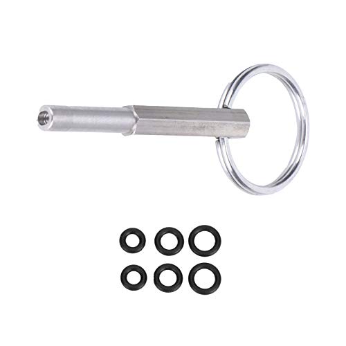 Kaffeemaschine Kopf Bit Key Tragbares Edelstahl Öffnen Reparaturwerkzeug für Heim- und Café -Shop von OKOVO