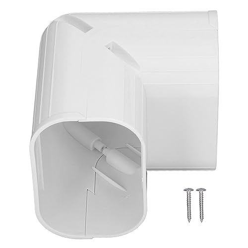 Klimaanlagenrohrabdeckung vertikaler Ellbogenrohrabdeckung Dekorative PVC Split Line Abdeckungssatz 5‑10 PS Klimaanlagenrohrabdeckung vertikaler Ellbogenrohrabdeckung Dekorative PVC Split Line Abdeckungssatz 5‑10 PS von OKOVO