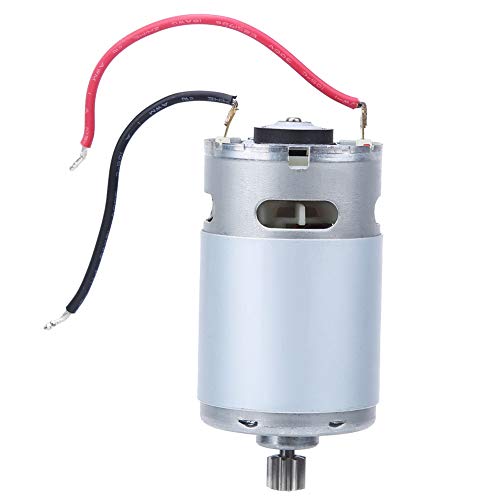 Kordelloser Elektrobohrmotor Ersatz 9 Zähne Zahnradmotor Lieger wiederaufladbar + Mehrfachspannungen für DIY -Enthusiasten (18 -V -Motor) von OKOVO