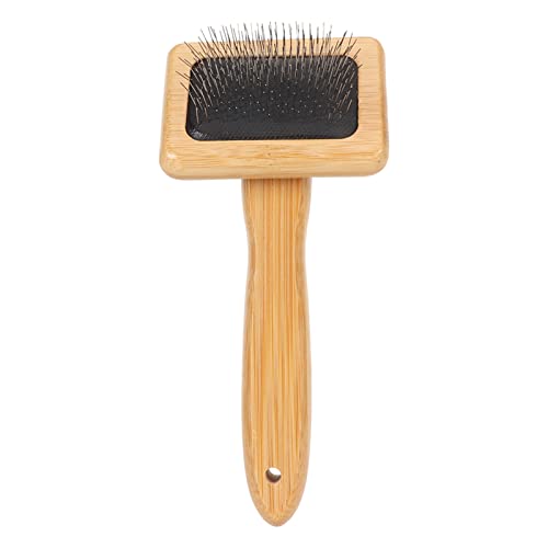 Macrame Slicker Comb Airbag Kissen Bambusreinigung Pinsel Pet Pet Tapestry (Klein (13x15 cm, benötigen 3 3a Batterie)) von OKOVO