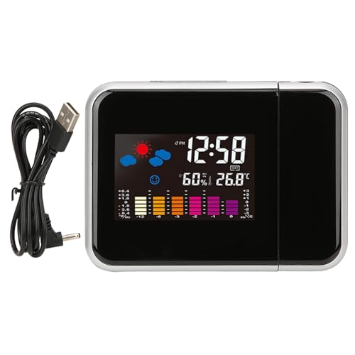 Multifunktionaler LCD -Farbbildschirm Elektronischer Wecker Projektion Wetteruhr Multifunktionaler LCD -Farbbildschirm Elektronischer Wecker Projektion Wetteruhr von OKOVO