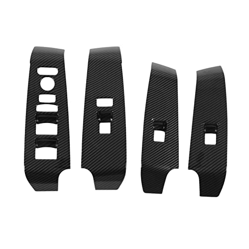 OKOVO AUTO FENSTER LIFT SCHALTER PANEL ABDECKUNG KOHLENSTOFF FASER STIL ERSATZ 11. 2022 LHD von OKOVO