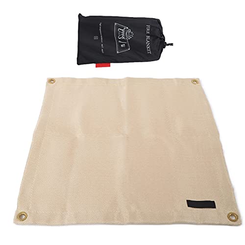 OKOVO Feuerstelle Matte resistent Hochtemperaturfeuerfestes Pad für Picknick -Grillen (S) von OKOVO