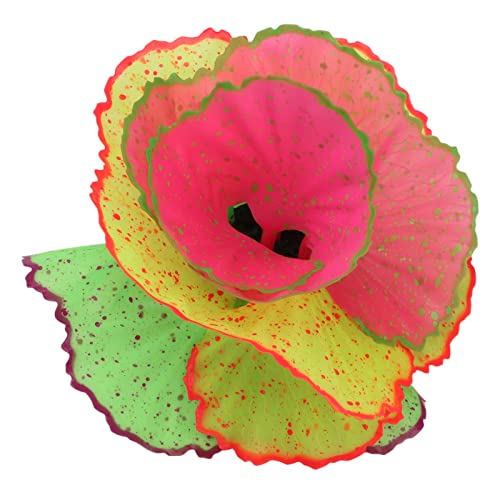 OKOVO Fluoreszenz -Ornamentsimulation Salat Dekoration Aquarium Landschaftsdekor Silicone Gummi (Farbig) von OKOVO